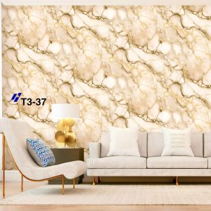 Marble Pattern Highly Deep Embossed Wallpaper