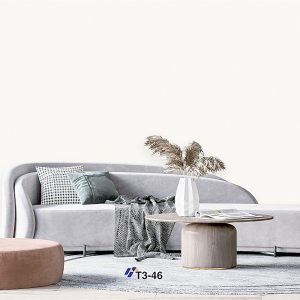 Linen Finish Cream White Premium Quality Deep Embossed Wallpaper