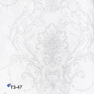 Damask Victorian 3D Premium Quality Deep Embossed Wallpaper