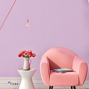 Hairline Finish Purple Color Premium Quality Deep Embossed Wallpaper