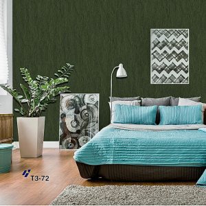 Fabric Premium Quality Deep Embossed Wallpaper