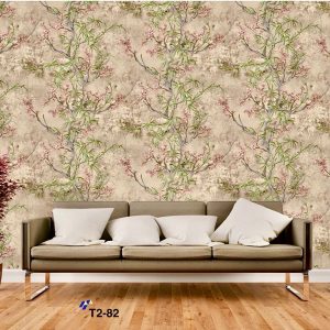 3D Deep Embossed Floral High Quality Wallpaper