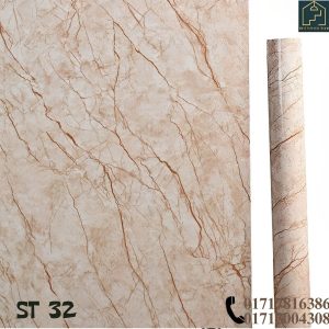 This is self adhesive sticker for furniture, Wall, Kitchen countertop Surface, Kitchen furniture. It is highly Polyvinyl Materials which waterproof, washable, heatproof. Its various color, marble pattern, wooden grain. available size(L-10feet,width-2 feet)