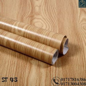 This is self adhesive sticker for furniture, Wall, Kitchen countertop Surface, Kitchen furniture. It is highly Polyvinyl Materials which waterproof, washable, heatproof. Its various color, marble pattern, wooden grain. available size(L-10feet,width-2 feet)