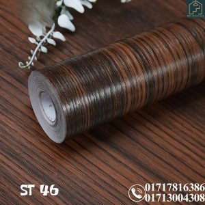 This is self adhesive sticker for furniture, Wall, Kitchen countertop Surface, Kitchen furniture. It is highly Polyvinyl Materials which waterproof, washable, heatproof. Its various color, marble pattern, wooden grain. available size(L-10feet,width-2 feet)