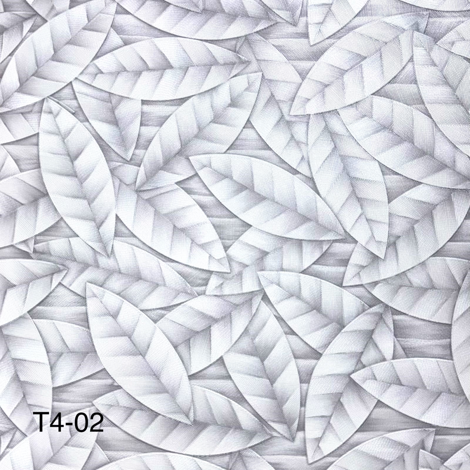 Small Leaf Pattern Deep Embossed Premium Quality Wallpaper - Image 4