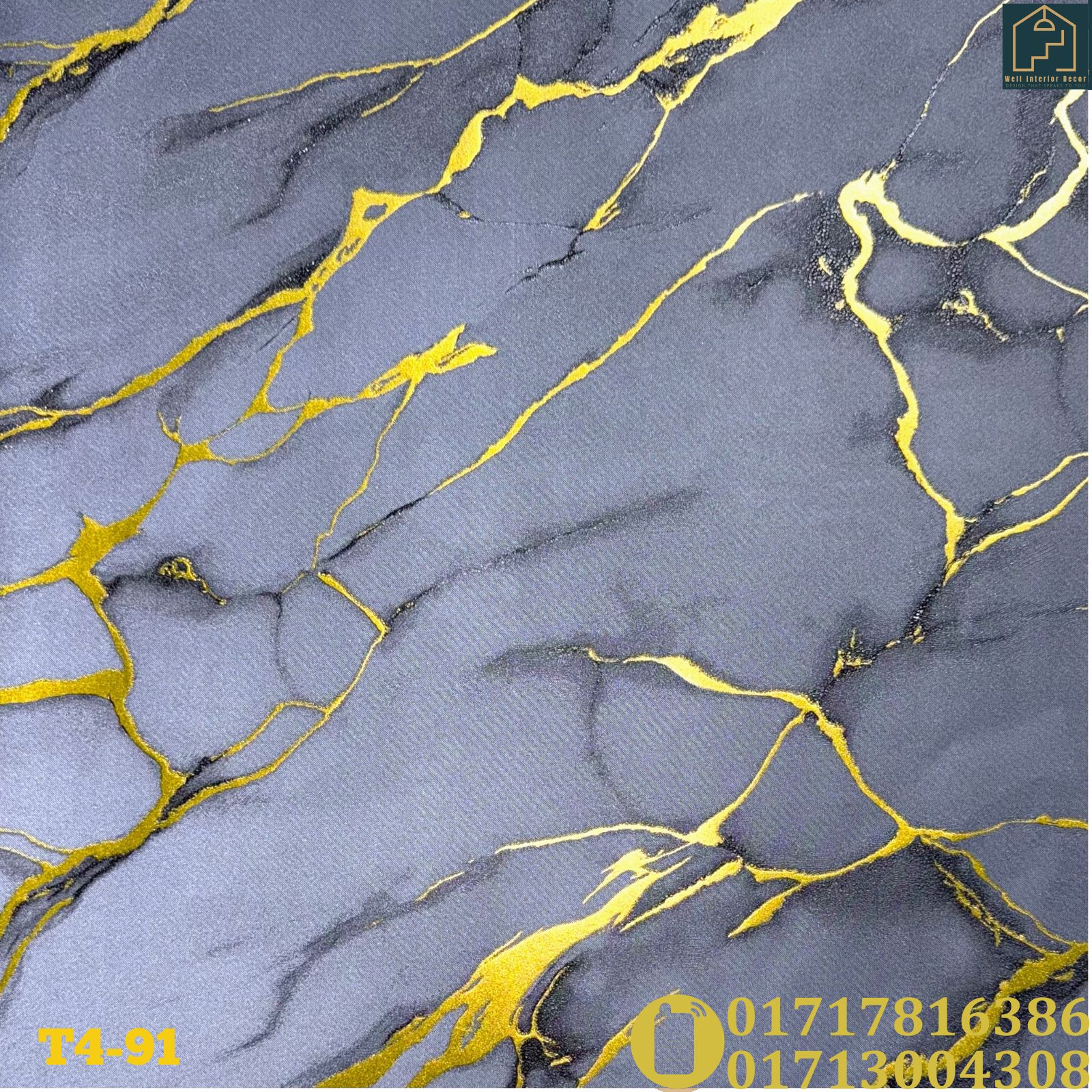 Marble Pattern Deep Embossed Premium Quality Wallpaper - Image 2