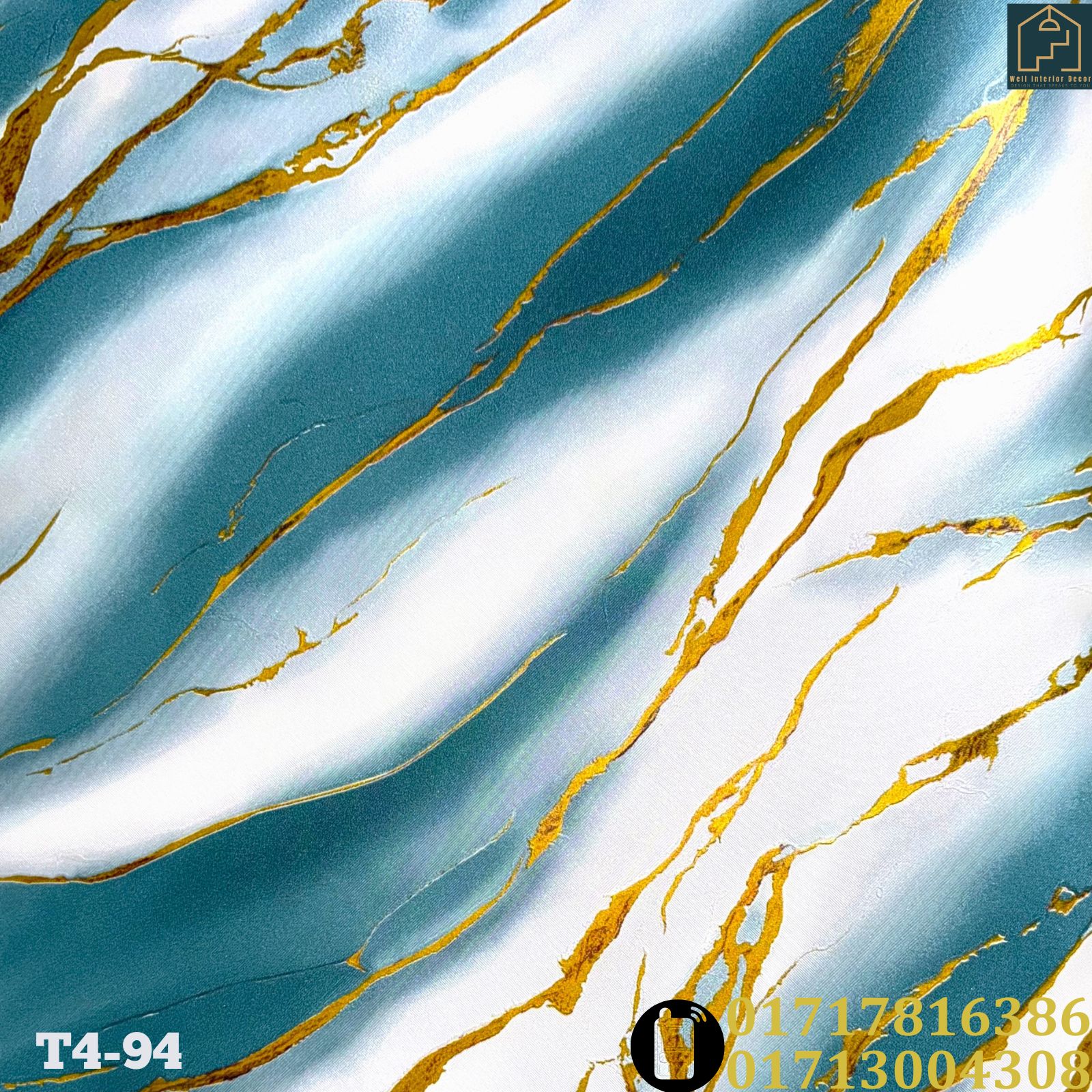 Marble Pattern Deep Embossed Premium Quality Wallpaper - Image 3