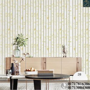 Wall Panel Featuring Marble Pattern Deep Embossed Premium Quality Wallpaper