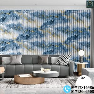 Wall Panel With Marble Pattern Deep Embossed Premium Quality Wallpaper